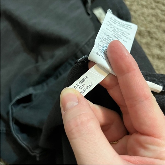 Madewell Shirt Womens Size Small Black Denim Hilltop Lunar Wash Button Down - Picture 11 of 12